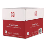 TRU RED Printer Paper, 92 Bright, 20 lb Bond Weight, 8.5 x 11, 500 Sheets/Ream, 5 Reams/Carton (TUD990176) Case of 5