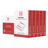 TRU RED Printer Paper, 92 Bright, 20 lb Bond Weight, 8.5 x 11, 500 Sheets/Ream, 5 Reams/Carton (TUD990176) Case of 5