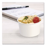 Solo Double Poly Paper Food Containers, 5 oz, 3.38" Diameter x 2.01"h, White, Paper, 1,000/Carton (SCCS605T02050) Case of 1000