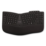 Kensington® Pro Fit Ergo KB675 EQ TKL Rechargeable Keyboard, Black (KMW75491) Each