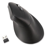 Kensington® Pro Fit Ergo MY630 EQ Rechargeable Mouse, 2.4 GHz/30 ft Wireless Range, Right Hand Use, Black (KMW72484) Each