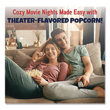 Great Western Products Premium America Popcorn, Butter, 8 oz Pack, 36/Carton (GWEGRE00016) Case of 36