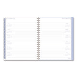 Cambridge® Dewdrop Academic Weekly Monthly Planner, Watercolor Floral, Blue/Gray/Purple Cover, 12-Month (July to June): 2025 to 2026 (AAG1742905A) Each