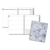 Cambridge® Dewdrop Academic Weekly Monthly Planner, Watercolor Floral, Blue/Gray/Purple Cover, 12-Month (July to June): 2025 to 2026 (AAG1742905A) Each