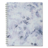 Cambridge® Dewdrop Academic Weekly Monthly Planner, Watercolor Floral, Blue/Gray/Purple Cover, 12-Month (July to June): 2025 to 2026 (AAG1742905A) Each