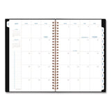 AT-A-GLANCE® Signature Lite Academic Weekly Monthly Planners, 8 x 5, Black Cover, 12-Month (July to June): 2025 to 2026 (AAGYP20LA05) Each