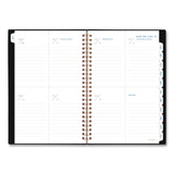 AT-A-GLANCE® Signature Lite Academic Weekly Monthly Planners, 8 x 5, Black Cover, 12-Month (July to June): 2025 to 2026 (AAGYP20LA05) Each