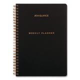 AT-A-GLANCE® Signature Lite Academic Weekly Monthly Planners, 8 x 5, Black Cover, 12-Month (July to June): 2025 to 2026 (AAGYP20LA05) Each