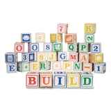 Bankers Box® At Play 123 ABC Learning Blocks, Corrugated Board, Assorted, 50/Pack (FEL100016408) Each