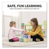 Bankers Box® At Play 123 ABC Learning Blocks, Corrugated Board, Assorted, 50/Pack (FEL100016408) Each