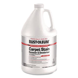 Rust-Oleum® Carpet Stain Remover Plus Deodorizer, Lemon Scent, 1 gal Jug, 4/Carton (RST352253) Case of 4