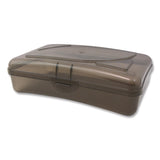 Cra-Z-Art® Plastic School Box, 1 Compartment, 8 x 5.13 x 2.13, Randomly Assorted Colors (CZA114116) Each