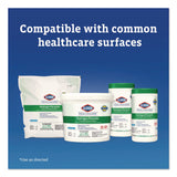 Clorox Healthcare® Hydrogen Peroxide Cleaner Disinfectant Wipes, 6.75 x 9, White, 95/Canister (CLO30824EA) Each