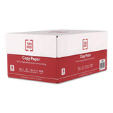 TRU RED Copy Paper, 92 Bright, 20 lb Bond Weight, 8.5 x 11, 500 Sheets/Ream, 8 Reams/Carton (TUD597024045) Case of 8