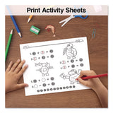 TRU RED Copy Paper, 92 Bright, 20 lb Bond Weight, 8.5 x 11, 500 Sheets/Ream, 8 Reams/Carton (TUD597024045) Case of 8