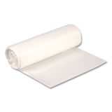 Heritage High-Density Waste Can Liners, 33 gal, 11 mic, 33 x 40, Natural, Roll, 25 Bags/Roll, 20 Rolls/Carton (HERZ6640MNR03) Case of 500