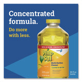 Pine-Sol CloroxPro Multi-Surface Cleaner Concentrated, Lemon Fresh Scent, 80 oz Bottle (CLO60607EA) Each