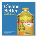 Pine-Sol CloroxPro Multi-Surface Cleaner Concentrated, Lemon Fresh Scent, 80 oz Bottle (CLO60607EA) Each