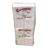 Plastifar Foam Hinged Lid Containers, 3-Compartment, 7.56 x 8.25 x 2.38, White, Foam, 200/Carton (PST12109) Case of 200