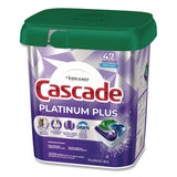 Cascade Platinum Plus ActionPacs Dishwasher Detergent Pods, Fresh Scent, 26.6 oz Tub, 47/Tub, 3 Tubs/Carton (PGC15789CT) Case of 3