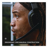 Logitech® Astro A10 Over-the Ear Gaming Headset with Mic for Playstation, Black (ASR939002055) Each