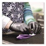 Ammex Professional® Nitrile Exam Gloves, Powder-Free, Small, Black, 100/Box (AXCABNPF42100BX) Box of 100