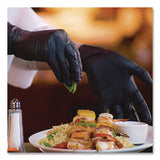 X3® Industrial Nitrile Gloves, 2X-Large, Black, 100/Box (AXCBX349100BX) Box of 100