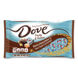 Dove® Chocolate Promises Frosty and Festive Dark Chocolate and Sea Salt Caramel Candy, 7.94 oz Bag (DOEMMM59122) Each