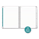 Global Printed Products Marble Weekly/Monthly Planner, Marble Stone Artwork, 11 x 8.5, White/Gray/Silver Cover, 14-Month: Nov 2024 to Dec 2025 (GPUSPLS25851106) Each