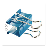 Officemate Smiling Face Binder Clips, Medium, Assorted Colors, 36/Pack (OIC31095) Pack of 36