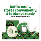 Scotch™ Magic Tape in Handheld Dispenser, 1" Core, 0.75" x 24.9 ft., Clear, 2/Pack (MMM2105) Pack of 2