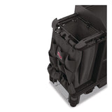Suncast Commercial® 8-Pocket Organizer for Suncast Commercial Full-Size and Compact Housekeeping Carts, 19.5" x 1.67" x 26.83", Black (SUAHKCBAG04D) Each