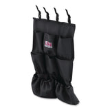 Suncast Commercial® 8-Pocket Organizer for Suncast Commercial Full-Size and Compact Housekeeping Carts, 19.5" x 1.67" x 26.83", Black (SUAHKCBAG04D) Each