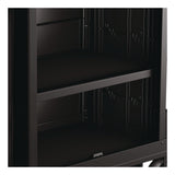 Suncast Commercial® Adjustable Shelf for Suncast Commercial Full-Size Housekeeping Carts HKC1000/HKC2000, Plastic, Black (SUAHKCSHELF) Each
