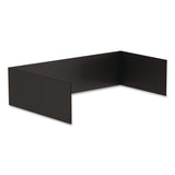 Suncast Commercial® Backboard Accessory for Suncast Commercial Housekeeping Carts HKC1000/HKC2000, Steel, Black, 6/Pack (SUAHKCBB6) Each