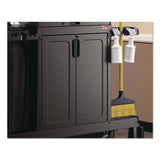 Suncast Commercial® Lockable Door Accessory for Suncast Commercial Full-Size Housekeeping Carts HKC1000/HKC2000, Plastic, Black (SUAHKCBMDOOR) Each