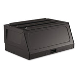 Suncast Commercial® Lockable Hood Accessory for Suncast Commercial Full-Size Housekeeping Carts HKC1000/HKC2000, Plastic, Black (SUAHKCHOOD) Each