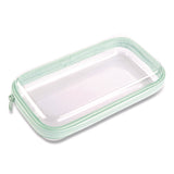 Pep Rally Pencil Pouch, 9.25 x 5.12 x 2.17, Clear/Randomly Assorted Color (RLY61749) Each