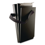 Saunders Recycled Aluminum Citation Holder Clipboard, 1/2" Capacity, Holds 6 x 11 Sheets, Black (SAU12206) Each