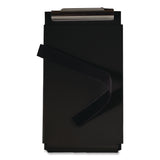 Saunders Recycled Aluminum Citation Holder Clipboard, 1/2" Capacity, Holds 6 x 11 Sheets, Black (SAU12206) Each