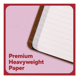 TRU RED™ Hardcover Business Journal, Elastic Closure, 1-Subject, Narrow Rule, Cognac Cover, (96) 8 x 5.5 Sheets (TUDTR61950) Each