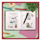 TRU RED™ Hardcover Business Journal, Elastic Closure, 1-Subject, Narrow Rule, Cognac Cover, (96) 10 x 8 Sheets (TUDTR61951) Each