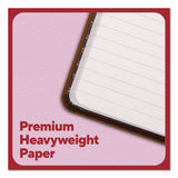 TRU RED™ Hardcover Business Journal, Elastic Closure, 1-Subject, Narrow Rule, Cognac Cover, (96) 10 x 8 Sheets (TUDTR61951) Each