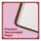 TRU RED™ Flexible-Cover Business Journal, Elastic Closure, 1-Subject, Narrow Rule, Cognac Cover, (128) 8 x 5.5 Sheets (TUDTR61952) Each