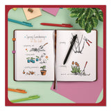 TRU RED™ Flexible-Cover Business Journal, Elastic Closure, 1-Subject, Narrow Rule, Cognac Cover, (128) 10 x 8 Sheets (TUDTR61953) Each