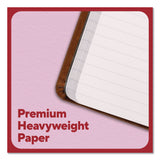 TRU RED™ Flexible-Cover Business Journal, Elastic Closure, 1-Subject, Narrow Rule, Cognac Cover, (128) 10 x 8 Sheets (TUDTR61953) Each