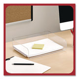 TRU RED™ Clear Side Load Stackable Plastic Letter Tray, Letter Size, 9.72 x 12.63 x 3.01 (TUDTR62288) Each