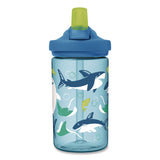 CamelBak® Eddy + Kids Water Bottle, Sharks and Rays Design, 14 oz, Multicolor (WLB2472402041) Each