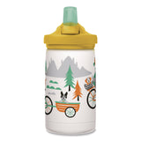 CamelBak® Eddy + Kids Water Bottle, Biking Dogs Design, 12 oz, Multicolor (WLB2665107035) Each