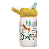 CamelBak® Eddy + Kids Water Bottle, Biking Dogs Design, 12 oz, Multicolor (WLB2665107035) Each
